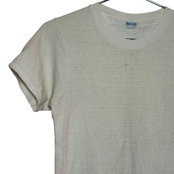 Vtg 1950's Duofold 527 Two Layer Fabric Size Small 34-36 Short Sleeve T-Shirt - Picture 3 of 7